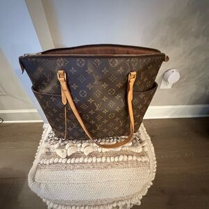 Louis Vuitton Brown Monogram Tote